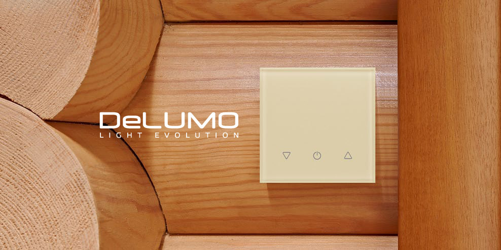 Сенсорный диммер DeLUMO - управление одной зоной освещения с регулировкой яркости